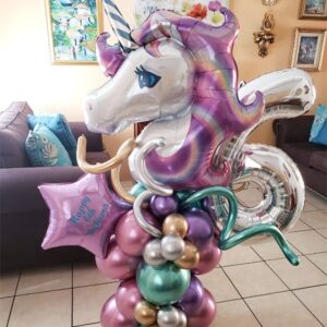 Infantil Feliz Cumpleaños Unicornio
